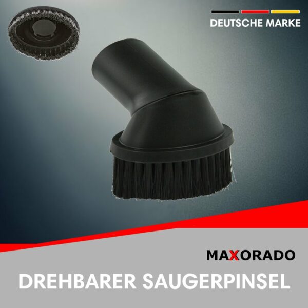 Maxorado 32mm stofzuigerbuis combinatie mondstuk stofborstel set reserveonderdelen geschikt voor Electrolux Nilfisk Numatic Fam AEG Privileg Progress buis stofzuiger DN32 Kärcher 6.906-211.0 FAK302 6.907-467.0 32 mm - Afbeelding 12