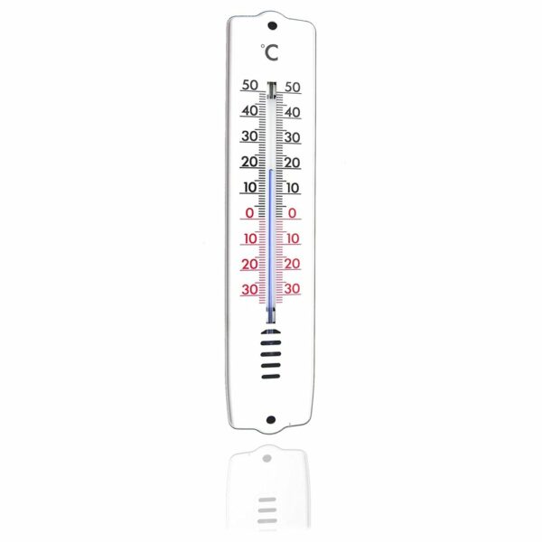 TronicXL 2 stuks wandthermometers voor binnen en buiten, -30 tot +50 °C, tuin, tuin-thermometer, huis, muur, kamerthermometer - Afbeelding 2