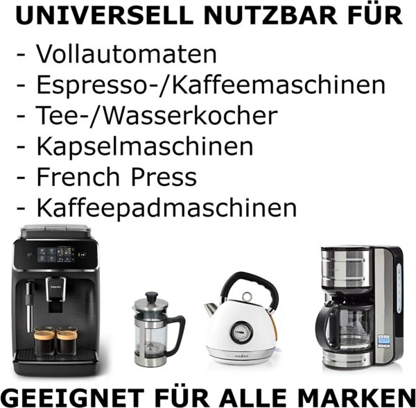 TronicXL 2 x professionele ontkalker voor alle koffie padmachines geschikt voor Senseo Pad koffiemachines barista koffiezetapparaat - Afbeelding 2