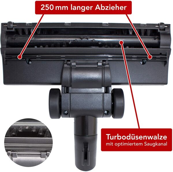 Maxorado Turboborstel Stofzuiger vloerzuigmond met draaiende roller mondstuk reserveonderdeel geschikt voor Miele stofzuiger S1 S500 S700 S2 S4 S5 S6 S7 S8 mondstuk borstel accessoires tapijt dierenhaar - Image 7