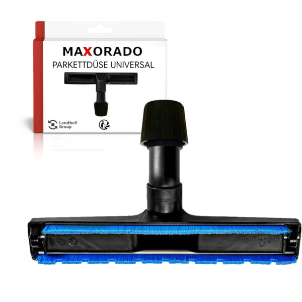 Maxorado 30-40 mm harde vloer stofzuigermondstuk, universele vloerzuigmond, harde vloerborstel parket stofzuiger borstel bijv. geschikt voor Hyla Kärcher Einhell Deuba Nedis Bosch Clatronic Balter Rowenta voet enz.