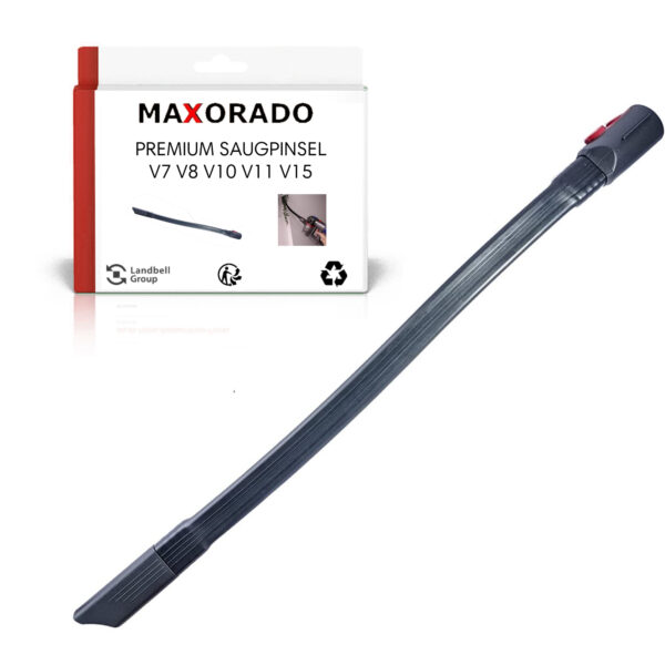 Maxorado Turbo borstel + buis + bekledingsmondstuk + Flexibele XL spleetzuigmond zuigborstelopzetstuk geschickt voor Dyson V7 V8 V10 V11 V15 Accessoireset Stofzuiger - Afbeelding 3