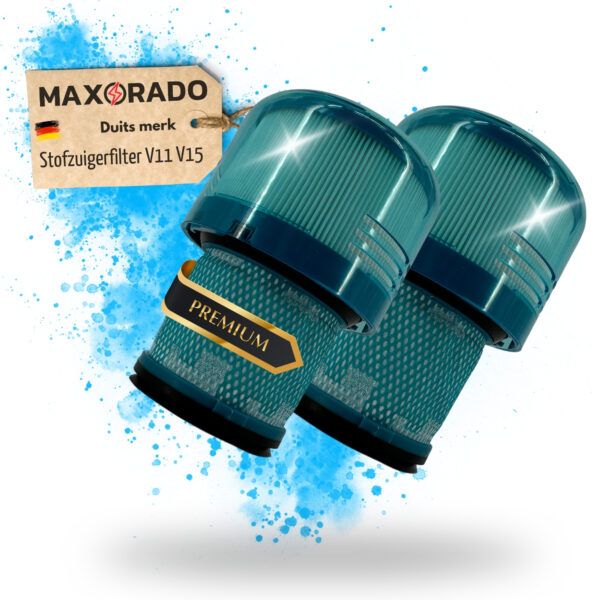 Maxorado 2 stuks stofzuigerfilters geschikt voor Dyson V11, V15, SV14, SV17, SV22, Absolute, Animal, en meer - filter