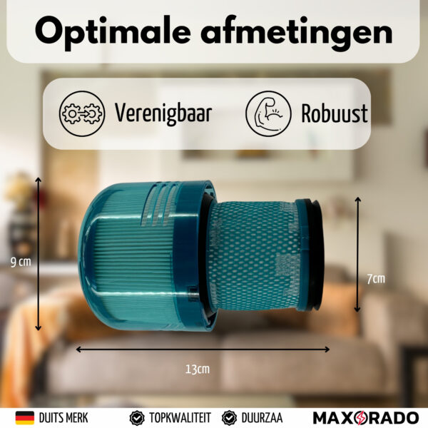 Maxorado 2 stuks stofzuigerfilters geschikt voor Dyson V11, V15, SV14, SV17, SV22, Absolute, Animal, en meer - filter - Afbeelding 4