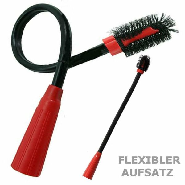 Maxorado stofborstel stofzuiger mondstuk borstel, 32/35mm, Pluismondstuk met draadlichter, geschikt voor Bosch, Siemens, Philips, Panasonic, Miele, Numatic, Electrolux, Nilfisk, AEG, BSH, Samsung, Kärcher, Privileg, FAM en meer, Borstel voor auto - Afbeelding 3