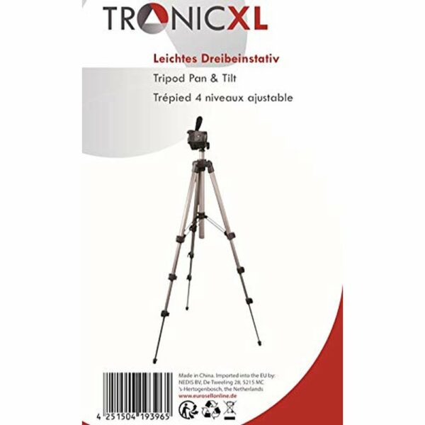 TronicXL Tripod 105 cm standaard statief + adapter geschikt voor DJI OSMO pocket handheld gimbal accessoires houder statief - Afbeelding 4