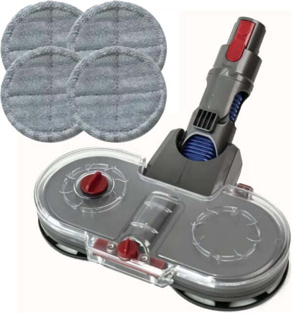 Maxorado 2in1 vloermop geschikt voor Dyson - dweilmondstuk V7, V8, V10, V11, V15 (1stuk + 4 pads) Dweil mop - Afbeelding 6