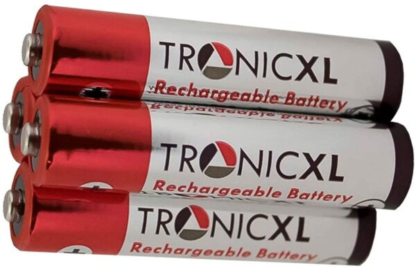 TronicXL 4 stuks 950mAh oplaadbare batterij AAA - accu draadloze telefoon handset DECT batterij - oplaadbare batterijen geschikt voor Siemens Gigaset S645 E365 E36 E100 E150 E1 S100 S150 S150 SX100 - universeel - Afbeelding 2