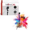 TronicXL 210cm Statief 3-delig geschikt voor DJI Osmo, GoPro, Hero, Hero+, 3, 4, 5, 6, 7, 8, 9, 10, 11, 12, 13, Session - Action Cam Mount - Camerastatief - 2m